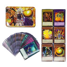 Yu Gi Oh Cartões da Coleção do Jogo com Lata Holográfica do TCG Inglês, Dragão Branco Dourado, Deck com TCG - Image 4