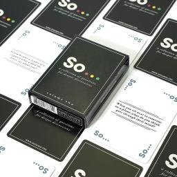 Jogo de Cartas para Adultos e Famílias, Lazer Jogo de Tabuleiro, Estilo Especial, Cartas So, Conversação Inicial, Alta Qualidade, Festa - Image 1