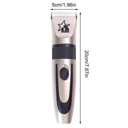 Baixo ruído Pet Trimmer com R-Type cabeça, Cat Grooming suprimentos, 5 modos ajustáveis, USB Recarga - Image 6