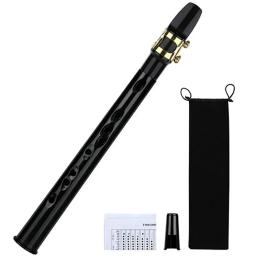 Mini Saxofone Portátil com Bolso, 8 Buracos, Pequeno Saxofone Bag, Acessórios Musicais, Instrumento de Transporte com Sopros, Y7C6 - Image 4