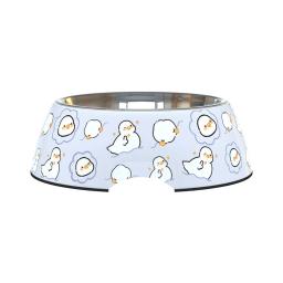 Alimentação em aço inoxidável para animais de estimação, tigelas para animais, alimentador de comida e água, prato para cães - Image 3