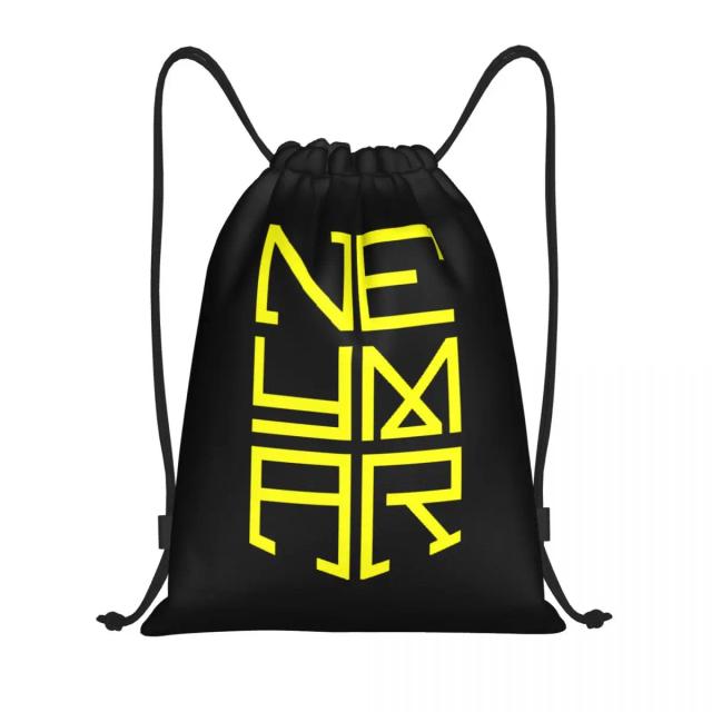 Saco de Treino Dobrável Neymar JR para Homens e Mulheres - Mochila Esportiva Versátil para Academia e Armazenamento