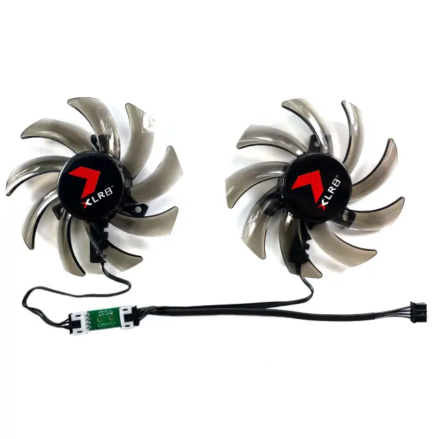 Novo para pny geforce gtx1060 1070ti v2 ventilador de substituição da placa gráfica ga91s2u