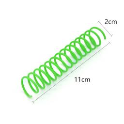 Extensão gato cor plástico brinquedos, produtos interativos para animais de estimação para gatos, primavera gato suprimentos, 4pcs por saco - Image 2