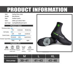 X-TIGER Copriscarpe da ciclismo MTB professionale Quick Dry 100% Lycra Uomo Sport Sneaker Bici da corsa Copriscarpe da ciclismo Copriscarpe - Image 4