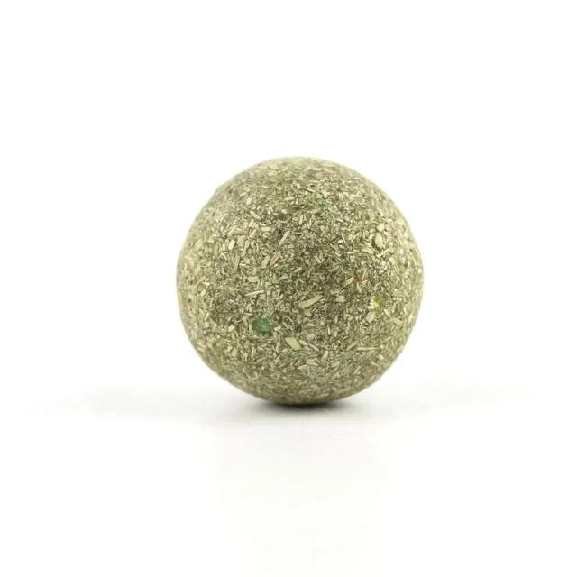 Brinquedos Catnip Comestíveis Saudáveis para Gatos - Bola de Jogo Segura para Dentes e Estômago 