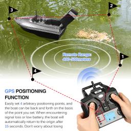 Barco Isca de Pesca Automática com Recipientes Isca Única, Dispositivo Alimentador Automático, Controle Remoto, C118, D18B, V18, GPS - Image 4