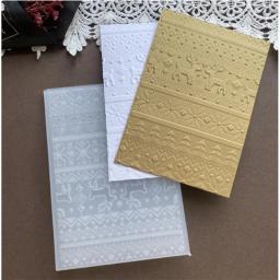 Pasta Em Relevo para Artesanato DIY Suprimentos, Ferramentas Scrapbooking, morre Materiais, Cartão Álbum de Decoração, Background Making, 3D, Novo, 2024 - Image 6