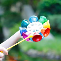 Sino giratório colorido com varas para crianças, brinquedo infantil, iluminação musical, instrumento de percussão, brinquedos infantis, 8 tons - Image 6