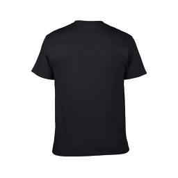 Doodlebob-T-shirt torcida preta para homens, top preto anime, roupas de verão - Image 3