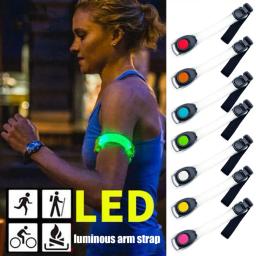 LED Light Up Armband para esportes ao ar livre, braçadeira intermitente, faixa de segurança luminosa, ajustável, caminhada noturna, corrida, equitação Brilho Arm Strap - Image 1