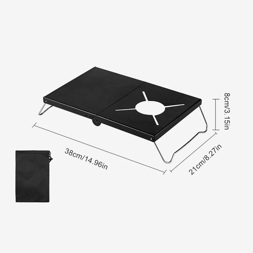 Mesa de acampamento portátil e dobrável, Mesas de café pequenas, Mesa de piquenique para caminhadas ao ar livre ultraleve, Mini mesa dobrável leve - Image 1