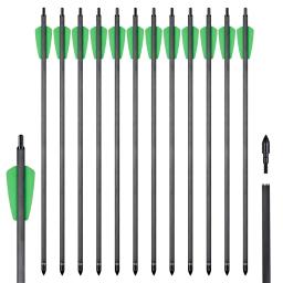 Besta de Carbono Puro para Flecha Curta, Adequado para Todos os Tipos de Flecha Curta, Pena de Laranja, Sp350 Diâmetro Interno, 2 pol, 15in, 6.2mm - Image 5