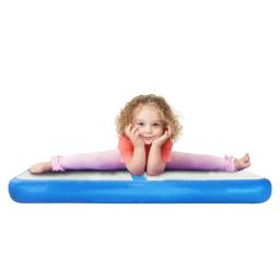 Tapete de ginástica inflável para crianças, 100x60x10cm, pista de ar, para meninos e meninas, academia, yoga, treinamento de chão - Image 4