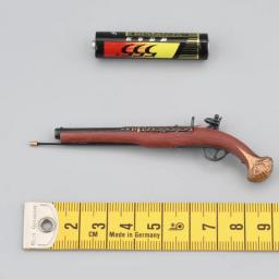 Modelo Pequeno de Arma Mosquete, Figuras Móveis, Decoração De Metal, Brinquedo Colecionável Clássico, Presente, Escala 1:6, 12" - Image 1