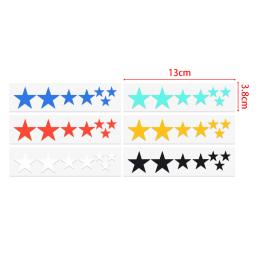 2 folhas reflexivas adesivos de bicicleta fluorescentes estrelas mtb bicicleta refletor quadro roda adesivo capa arranhando ferramentas ciclismo - Image 6