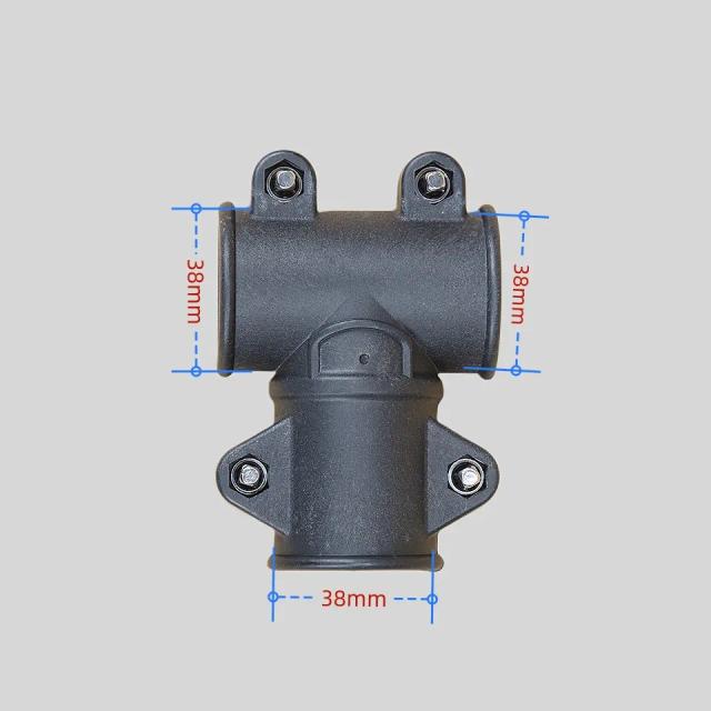 Braçadeira Elétrica Ajustável em Forma de T para Tambor Eletrônico com Diâmetro Externo de 38mm - Uso Geral