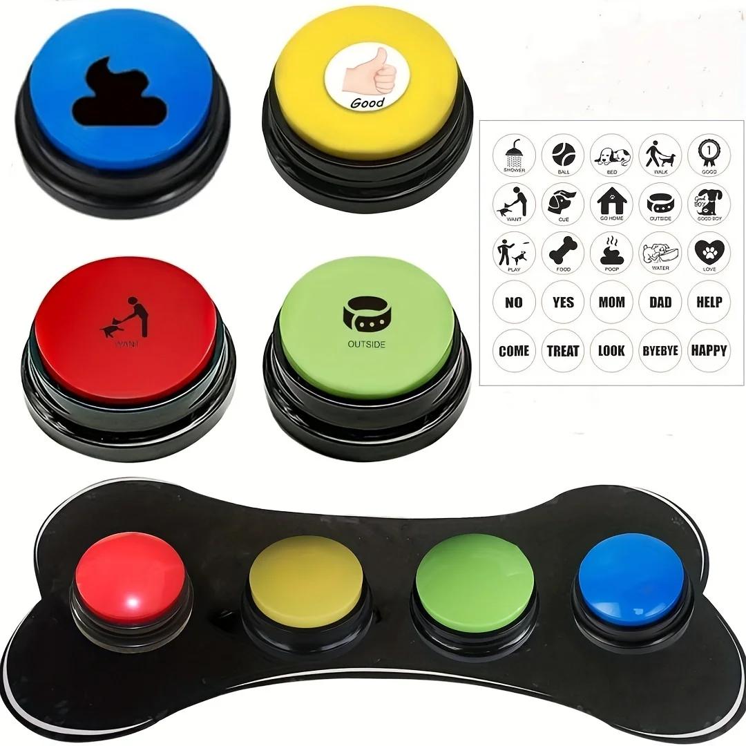 Pet Botão De Comunicação, Botão De Falar Do Cão, Buzzer De Treinamento, Artefato - Image 1
