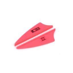 Arco-como seta para diy, 50pcs, acessórios de tiro com arco, escudo, com pena, para caçar e fotografar, 1.75 polegadas - Image 5