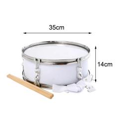 Snare tambor percussão instrumento para adolescentes, meninos e meninas, 13" - Image 6