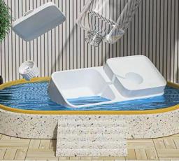 Alimentador totalmente automático para pet, gato e cachorro distribuidor de água, balde de armazenamento de alimentos - Image 5