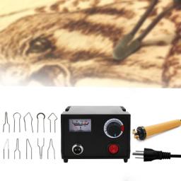Queimador De Madeira Pyrography Pen Set, Burning Machine Set, Pintura A Calor Com Fio De Soldagem, Ferramentas De Gravura De Temperatura Ajustável, 25Pcs - Image 6