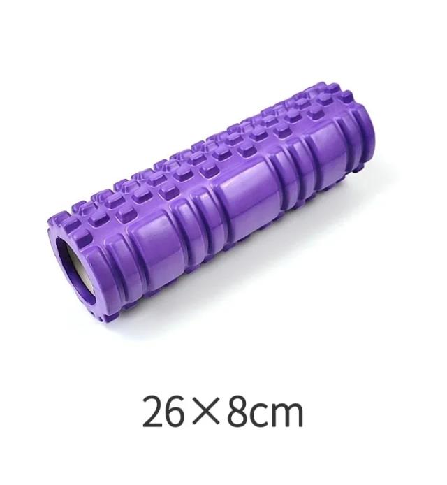 Rolo de Massagem Yoga Coluna Oca 26x8cm EVA/PVC