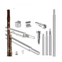 Um conjunto de ferramentas de reparo bassoon (30 eixos + 34 parafusos + 5 almofadas) acessórios bassoon - Image 6