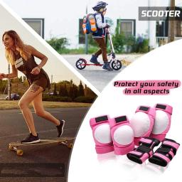 Cotovelo e joelheiras para adultos e jovens, protetores de pulso, equipamento de proteção, skate, ciclismo, bicicleta, BMX, bicicleta, scooter - Image 6