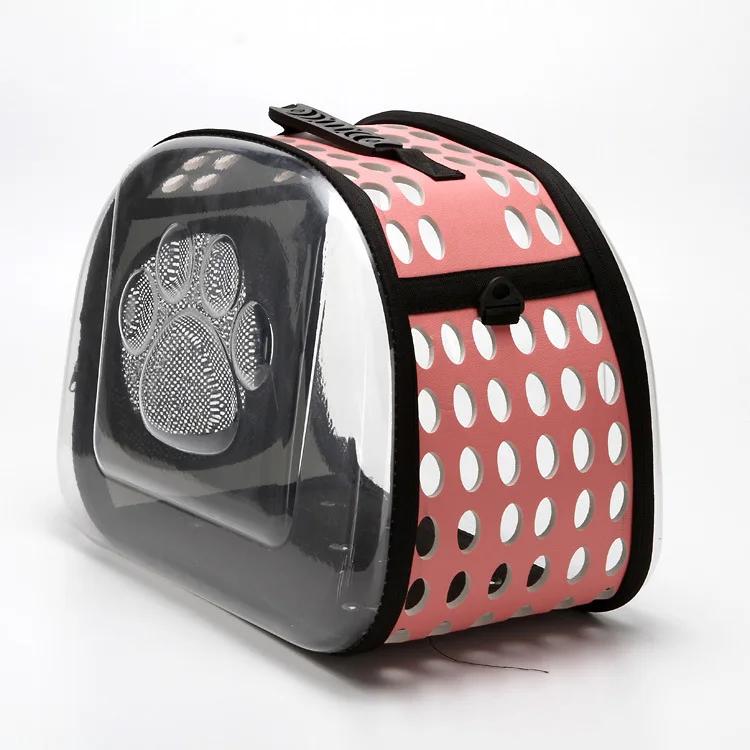 Pequeno Pet Lado Transportador para Cães e Gatos, Saco de Viagem, Gaiola Dobrável, Caixa Dobrável, Bolsa Tote, Ferramentas Potáveis - Image 2