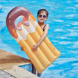 Esteira flutuante de prancha inflável infantil, brinquedo de piscina, bodyboard infantil para surf, esportes aquáticos - Image 2