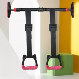 Anéis de Ginástica Antiderrapante com Alças Ajustáveis, Anéis de Urso para Exercício Doméstico, Ginásio Infantil, Fitness, 200kg, Fivela, Interior - Image 1