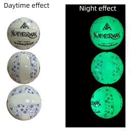 Voleibol Reflexivo Noturno, Costurado à Máquina, Resistente ao Desgaste, À Prova de Explosão, Bola de Treino Interior e Exterior, PU, Costurado à Máquina, Tamanho 5 - Image 2
