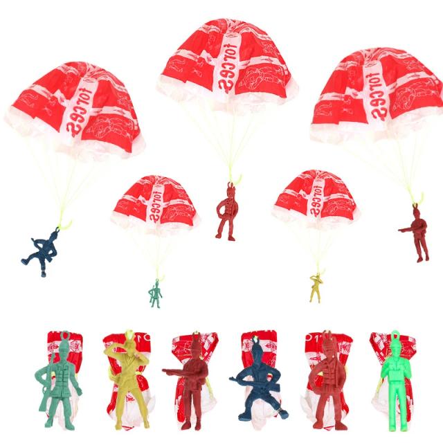 Parachute Mini Soldier para Crianças - Jogo Educacional de Lançamento ao Ar Livre