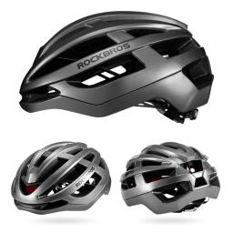 Rockbros capacete de bicicleta respirável ultraleve integralmente-moldado unisex à prova de choque ajustável estrada capacete ciclismo equipamentos - Image 5