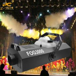 Máquina de névoa digital para efeito de palco máquina de fumaça sem fio para discoteca, Christmas Show, equipamento profissional, DMX 512, 3000W - Image 1