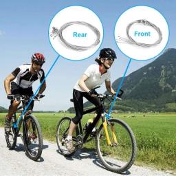 10/5/3/1pc 2m mtb linha de freio da bicicleta linha velocidade engrenagem fixa shifter engrenagem cabo freio conjunto núcleo fio interno mtb bicicleta estrada - Image 5