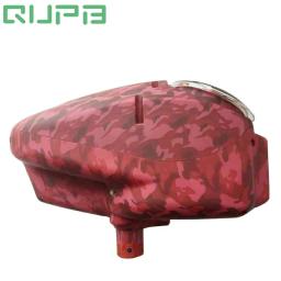 Novo 25 + bsp funil paintball velocidade bola carregador 180 rodadas preto/marrom/claro/fibra de carbono/camo electonic fibra carbono - Image 1