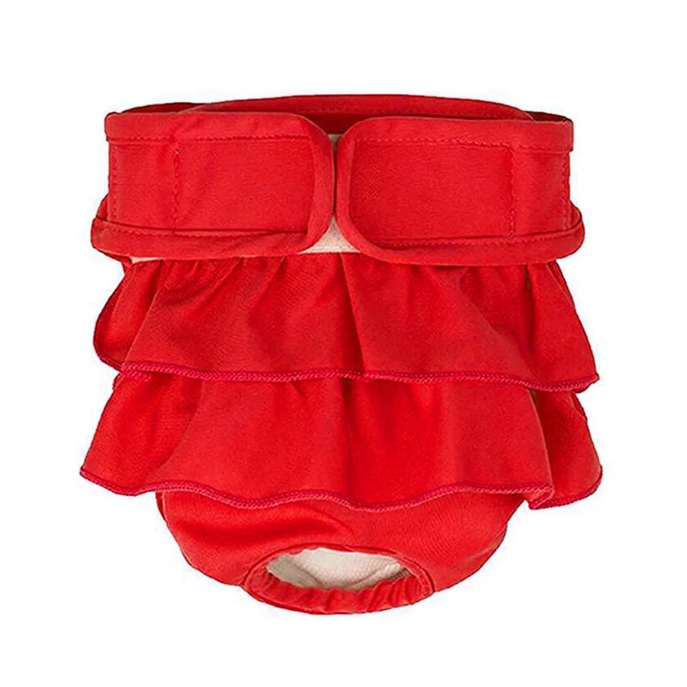 Fraldas reutilizáveis do cão do filhote de cachorro do cão altamente absorvente calcinha do calor do cão - Image 1