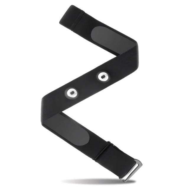 Correia de Monitor de Frequência Cardíaca Elástica Ajustável para Polar, Garmin, Wahoo e Mais