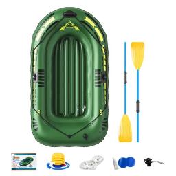 Barco inflável de pvc dobrável barco de pesca inflatível rafting & barco de pesca adultos barcos infláveis portátil barco de pesca jangada - Image 2