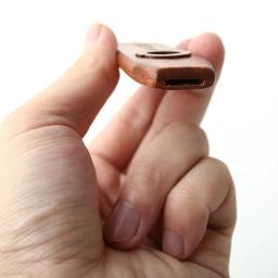 Portátil Kazoo Harmonica de Madeira para Iniciante, Instrumento Musical De Madeira, Guitarra, Ukulele, Acompactação, Presente para Crianças - Image 2