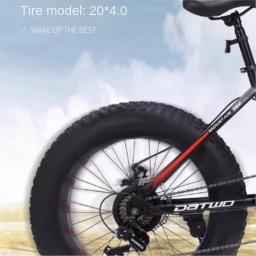 Fj bicicleta de montanha de aço de alto carbono, velocidade variável, off-road, praia, neve, 20 tamanhos de largura, pneu para estudantes do sexo masculino e feminino - Image 4