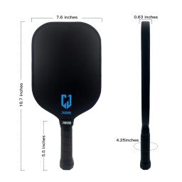 Juciao Carbon Fiber Pickleball Paddle, Composite Spin, alta qualidade, venda quente - Image 6