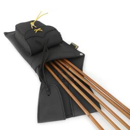 Couro Archery Hip Arrow Bag, mão direita pode segurar, couro de aljava, setas para caça ao arco, tiro com flecha, 20-30pcs - Image 6