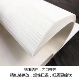 Papel especial de xuan para escrever caligrafia criação papel engrossado pele de sândalo papel cru de xuan meio-cozido papel velho - Image 5