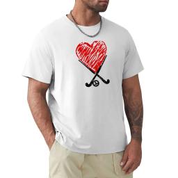 Homens Eu amo camisa de hóquei, camisa de feldhockey, campo, jogador do amor, roupa do anime, secagem rápida, suor, presente para meninas, nova edição - Image 1