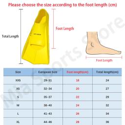 Profissional Silicone Snorkel Mergulho Nadadeiras De Natação, Homens e Mulheres, Child Training Flippers, Adultos Equipamento De Mergulho, Swim Shoes - Image 6