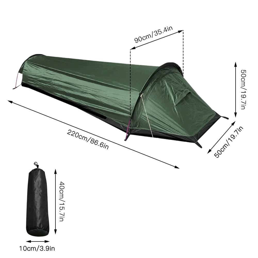 Barraca de acampamento à prova dwaterproof água 2 pessoa barraca ao ar livre para acampamento ciclismo caminhadas muntaineering praia verão ultraleve tenda automática - Image 1