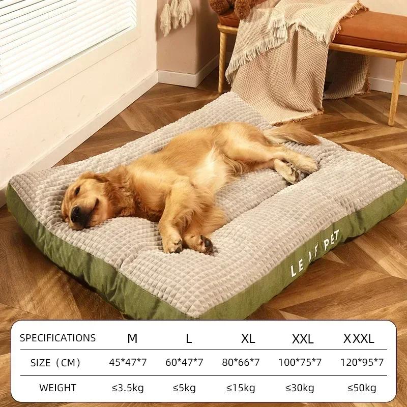 Cama de dormir removível para animais de estimação, cobertor quente, tapete, almofada, pequeno, médio, grande, gato, cachorro, pet fornecimentos - Image 1